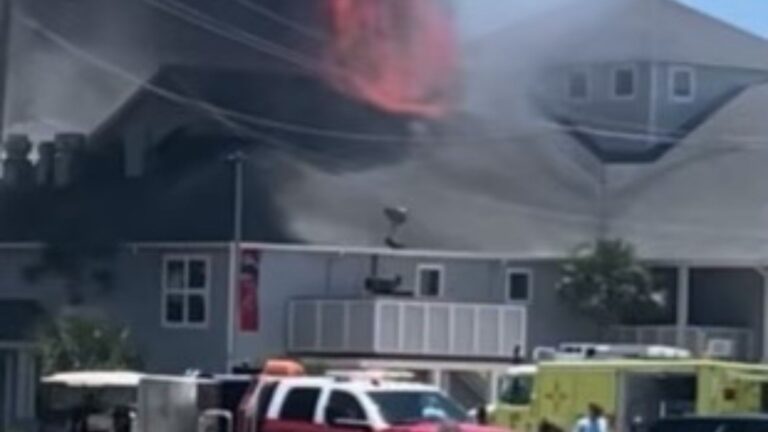 Harborwalk Resort Restaurant Fire