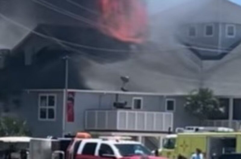 Harborwalk Resort Restaurant Fire